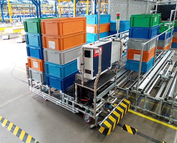 Boosting Warehouse Efficiency: Technology and Automation Strategies lean process agv racking