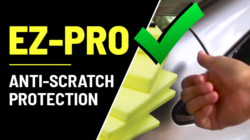 Ez-Pro Testing against Nylamid, Nylon, Corrugates Sheet, Rubber